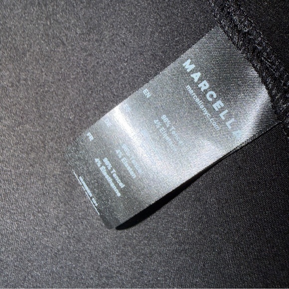 NWT Marcella NYC Desi Convertible Black Top Sz Large Elegant Contemporary - Picture 8 of 8